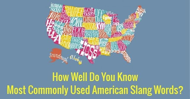 American English Slang Words