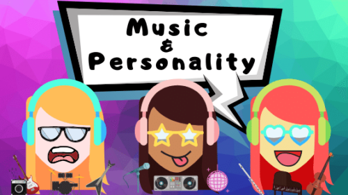 Music and adjectives of personality