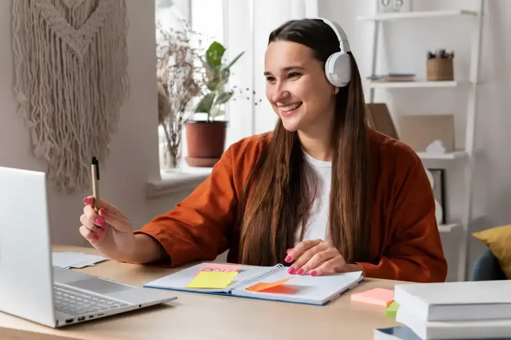 Schüler im Englischunterricht