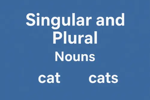 Singular and Plural