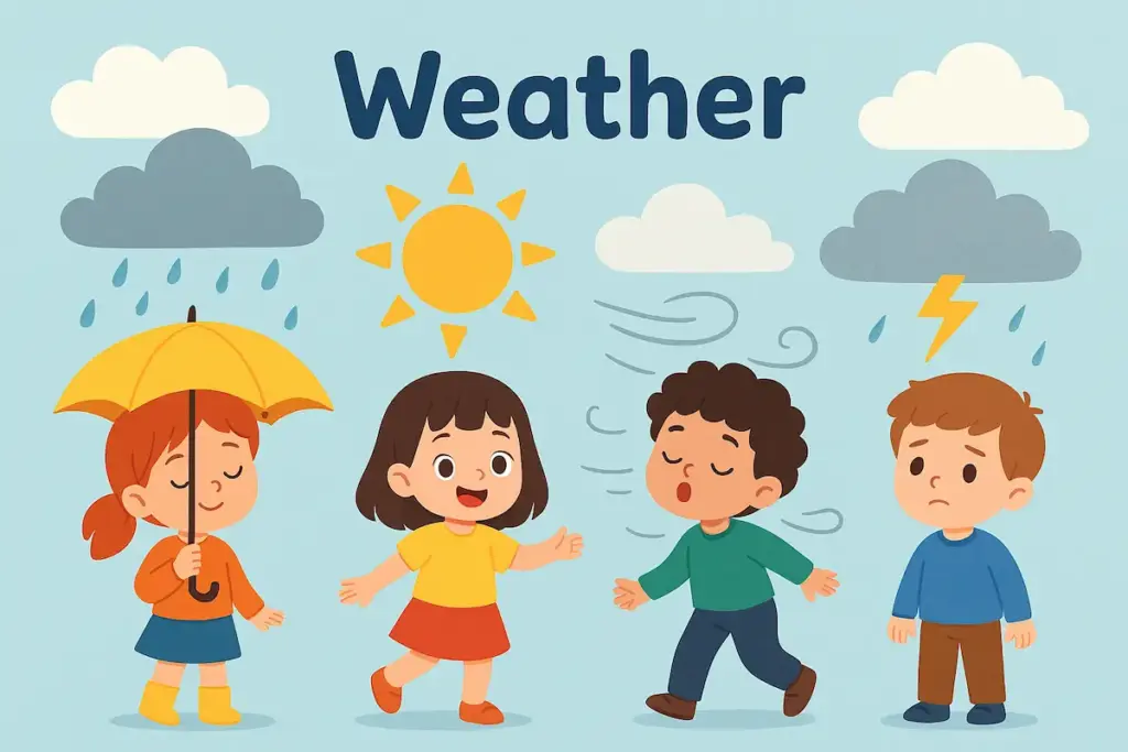 la météo en anglais