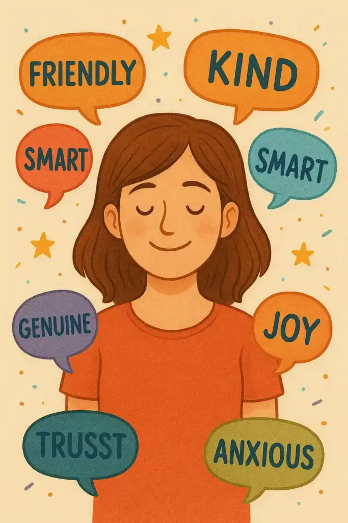 describir su personalidad in ingles