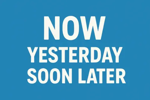 Los adverbios de tiempo en inglés