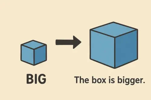 comparatives in english