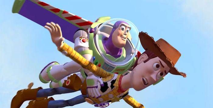 Buzz Lightyear y Woody de Toy Story
