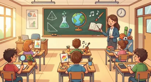 matières scolaires de A à Z