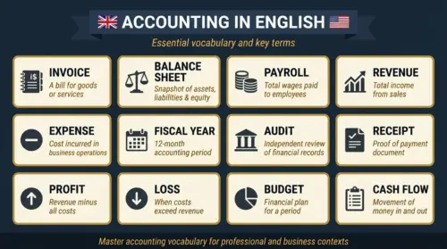 accounting english vocabulary
