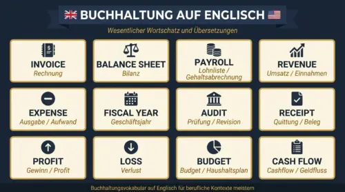 buchhaltung englisch vokabular