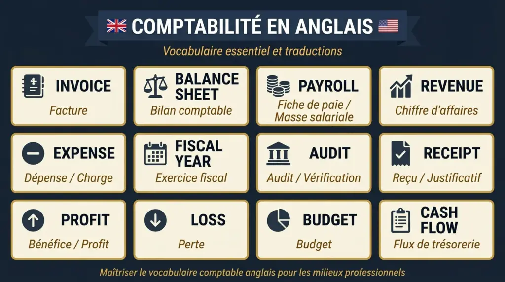 comptabilite en anglais