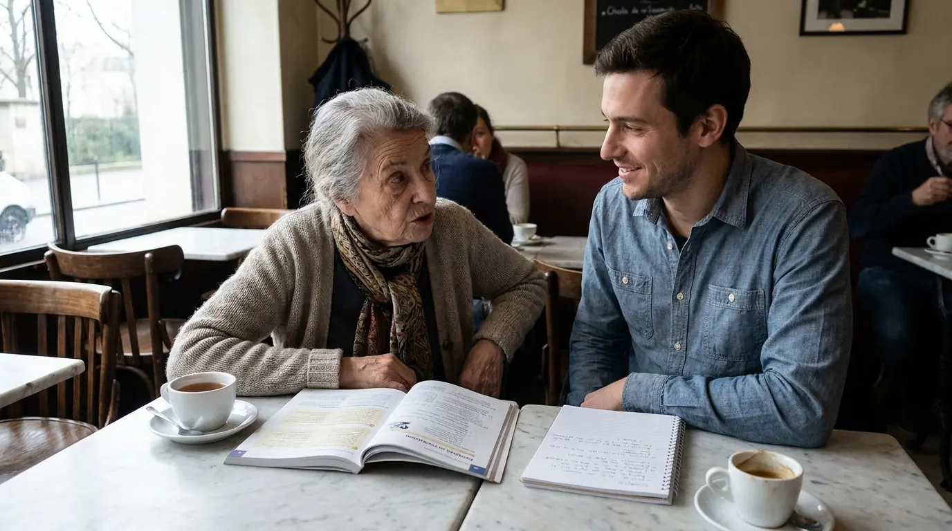 English lessons for seniors — travelling and communicating in English