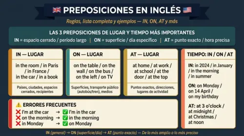preposiciones ingles