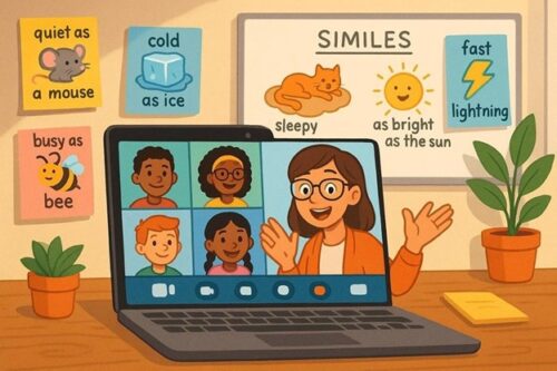 Teaching Figurative Language Remotely: 5 Interactive Simile Games for Online Classrooms