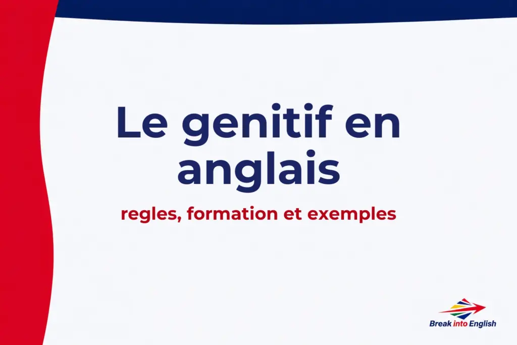 Le génitif en anglais