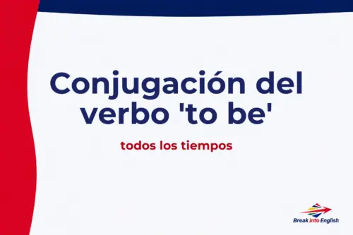 conjugacion del verbo to be