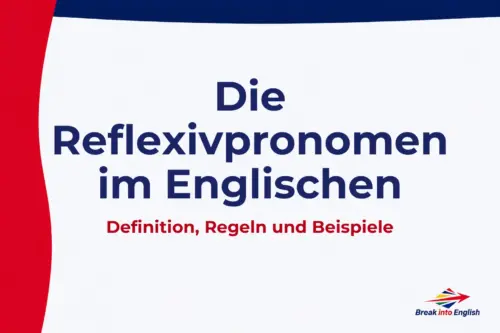 Die Reflexivpronomen im Englischen