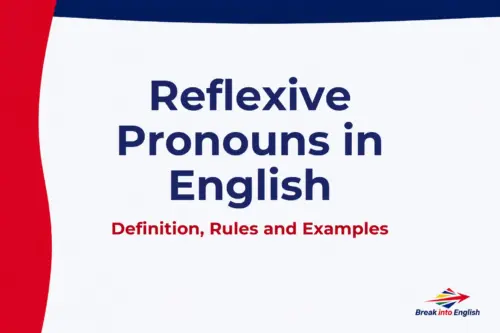 Reflexive Pronouns in English